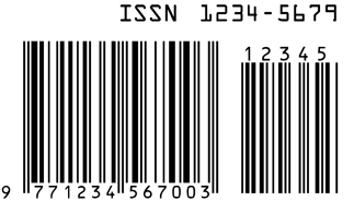 ISSN+5 bar code