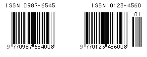 ISSN barcodes