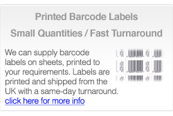 Buy barcode labels online
